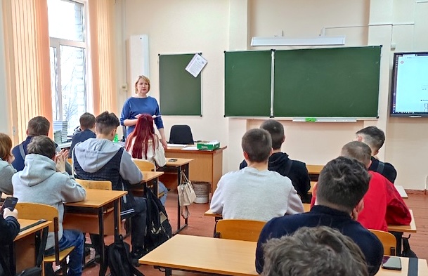Встреча студентов со специалистом филиала ПАО «Россети Волга» - «Чувашэнерго» 